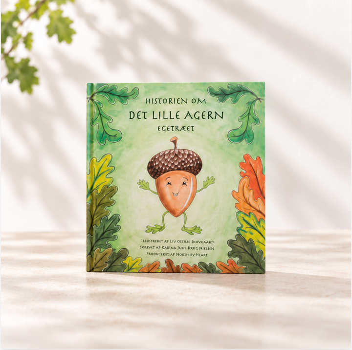 GIFT SET LITTLE ACORN teddy bear and book