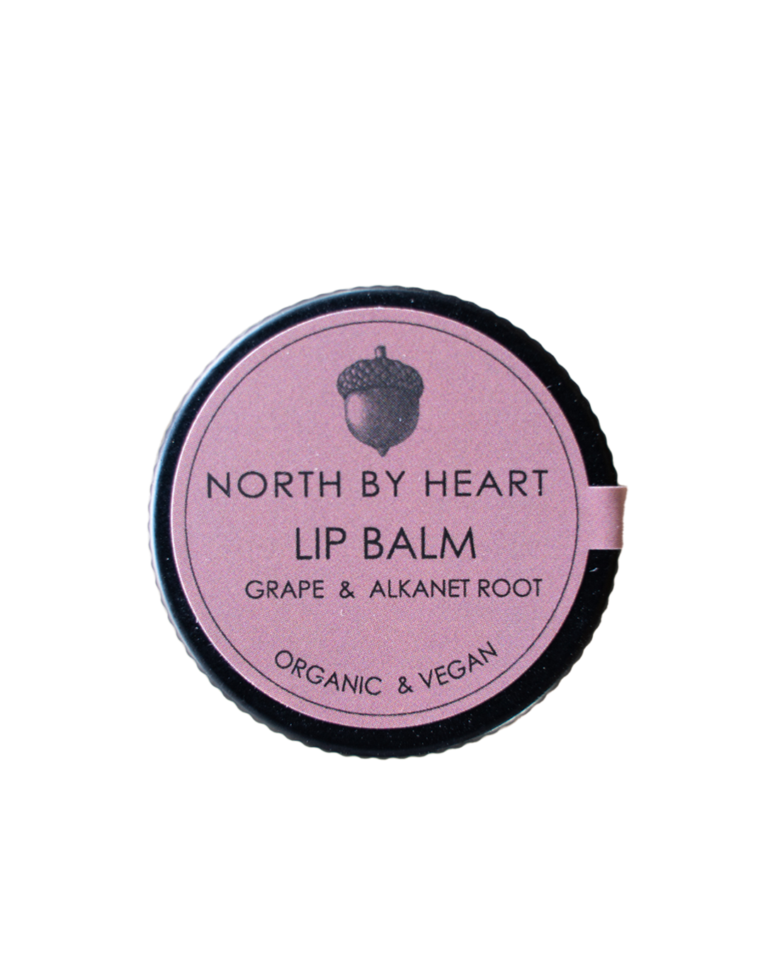 NORTH by HEART Lip Balm GRAPE & ALKANETROD (Rød), 