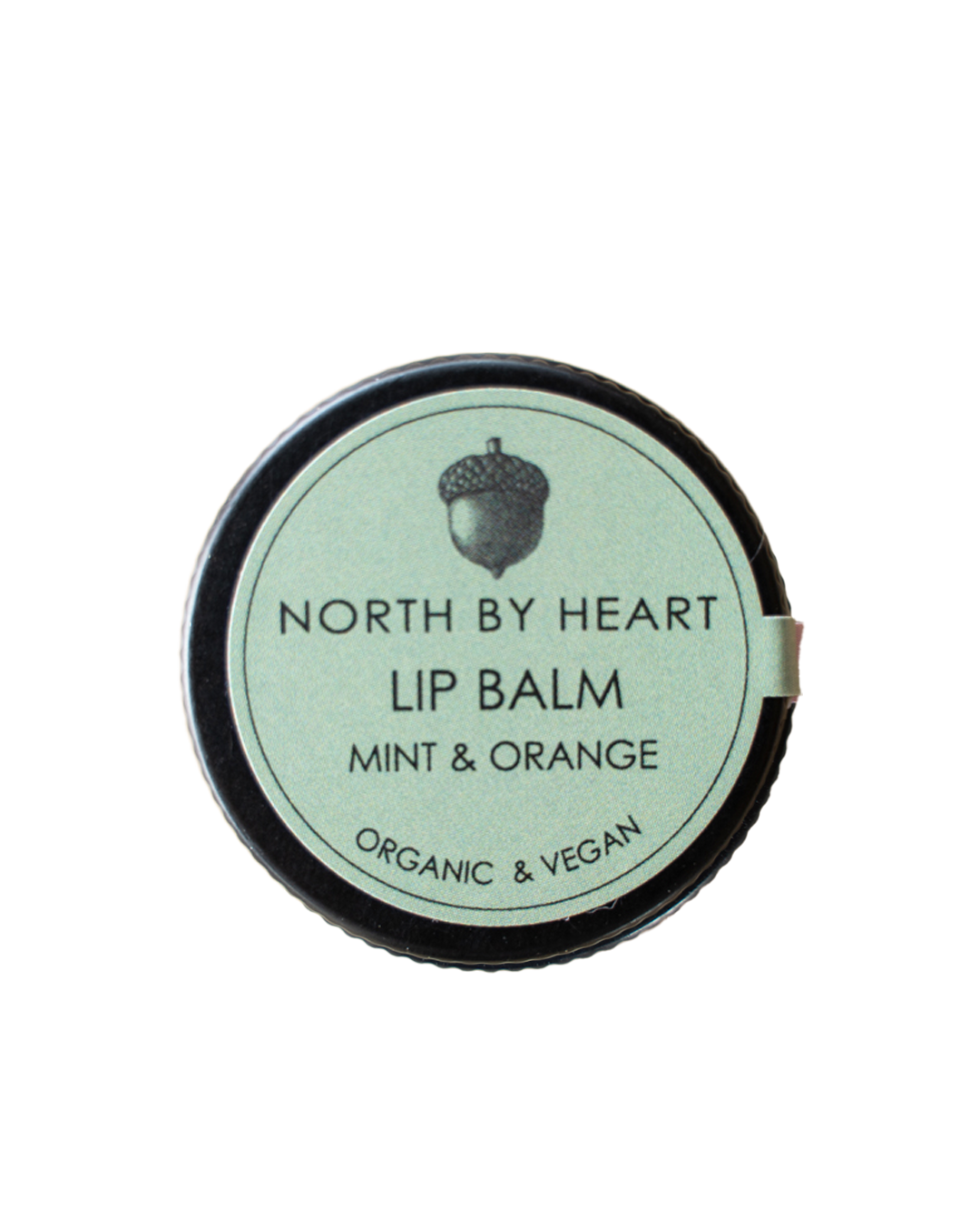 NORTH by HEART Lip Balm MINT & ORANGE (Grøn) 