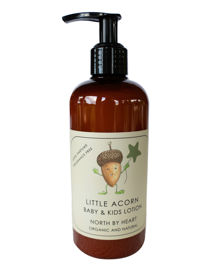 Little Acorn Baby & Kids, økologisk & naturlig lotion Fragrance Free 300 ml.