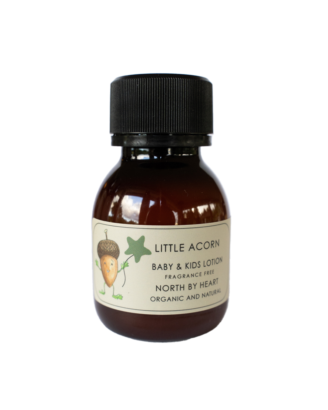 Little Acorn Baby & Kids, økologisk & naturlig lotion Fragrance Free 50 ml.