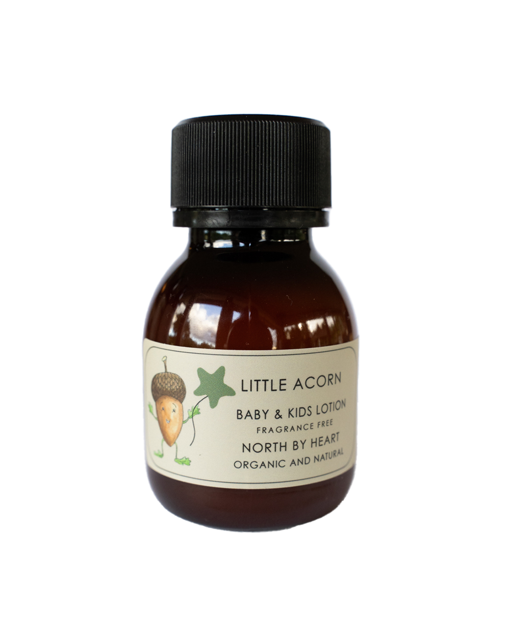 Little Acorn Baby & Kids, økologisk & naturlig lotion Fragrance Free 50 ml.