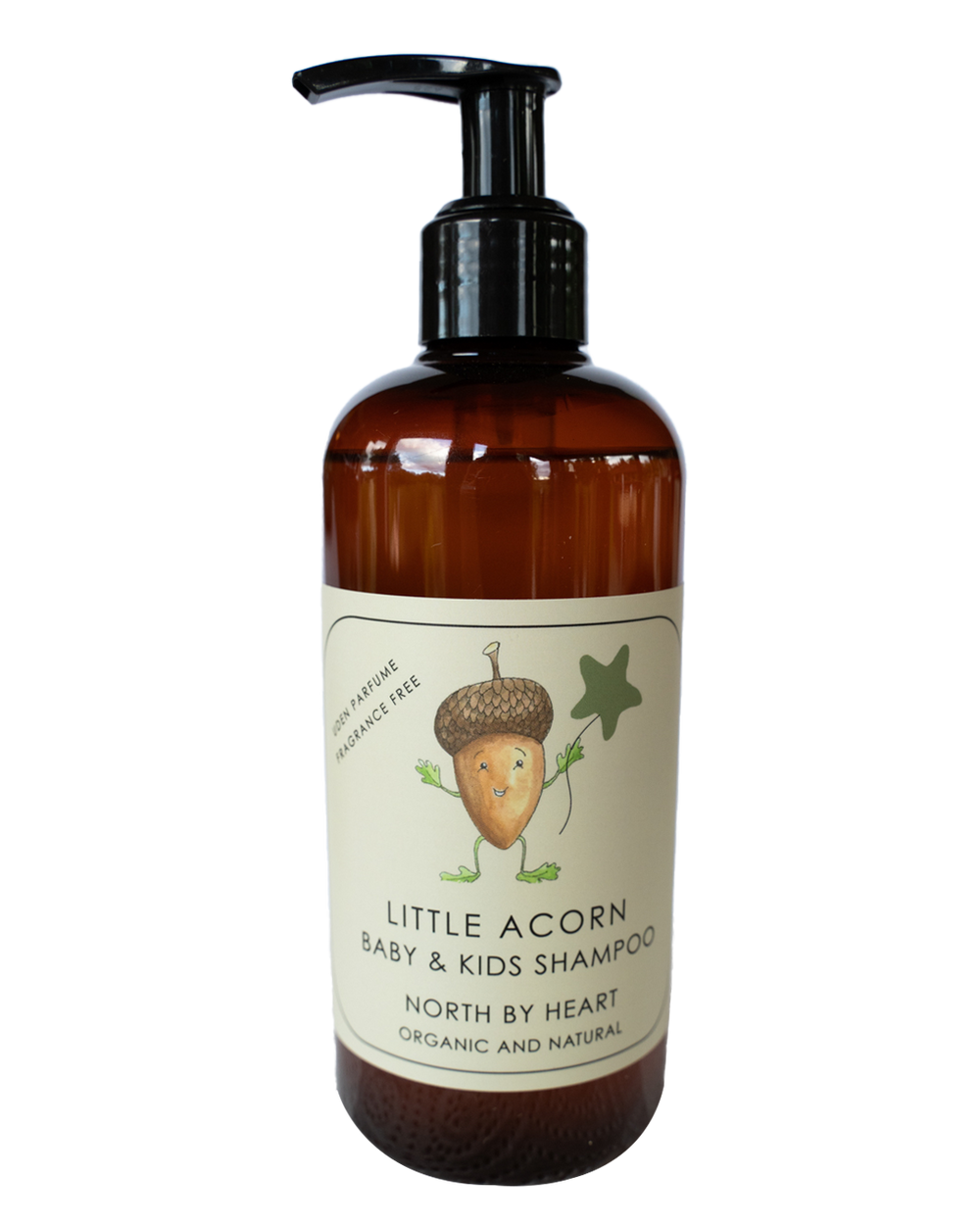 Little Acorn Baby & Kids, økologisk & naturlig shampoo Fragrance Free 300 ml.