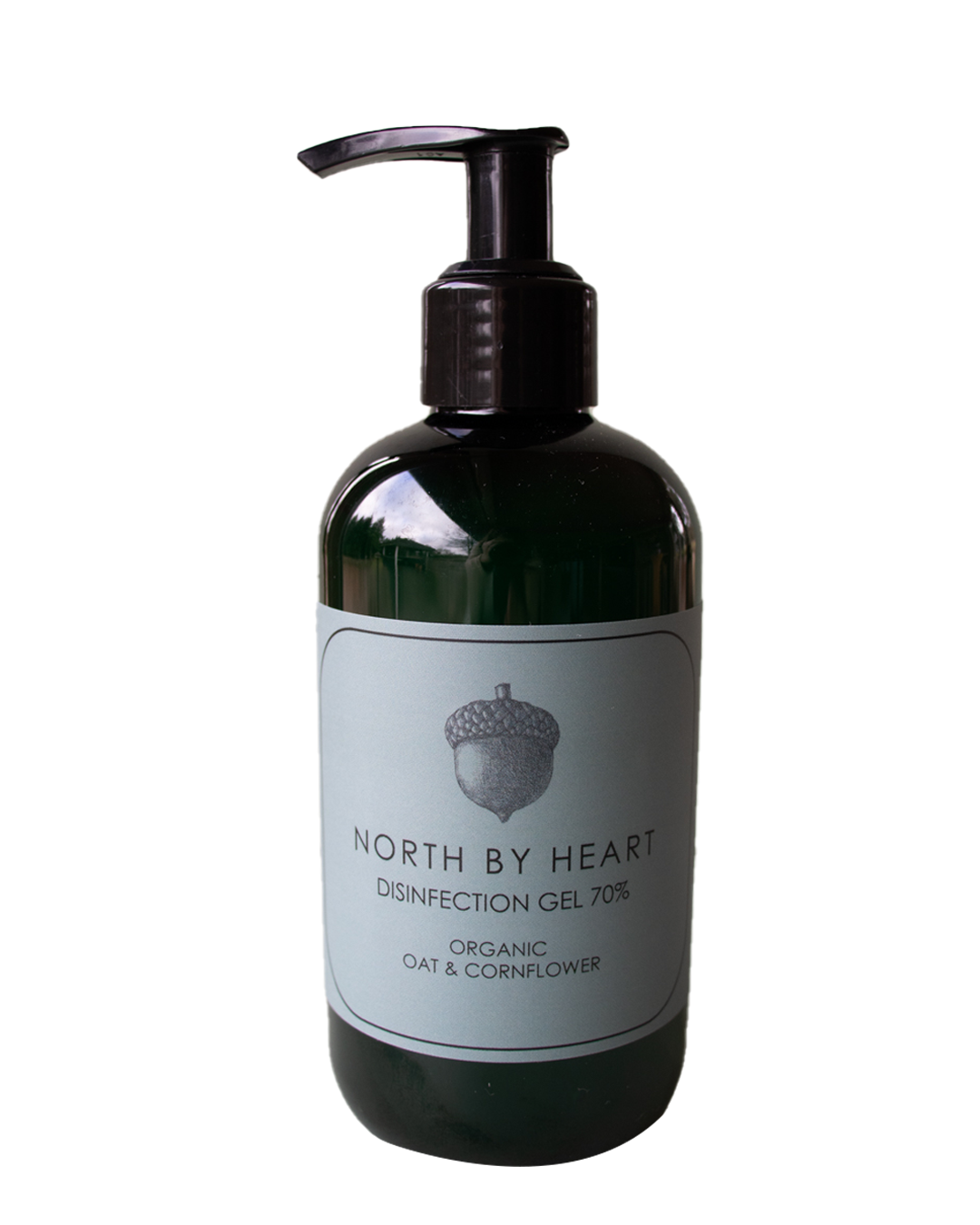 North by Heart, håndsprit gel med 70% sprit uden duft 250 ml.