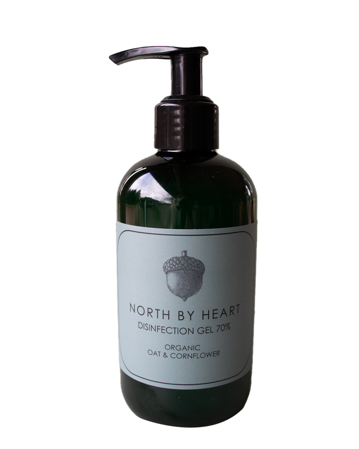 North by Heart, håndsprit gel med 70% sprit uden duft 250 ml.