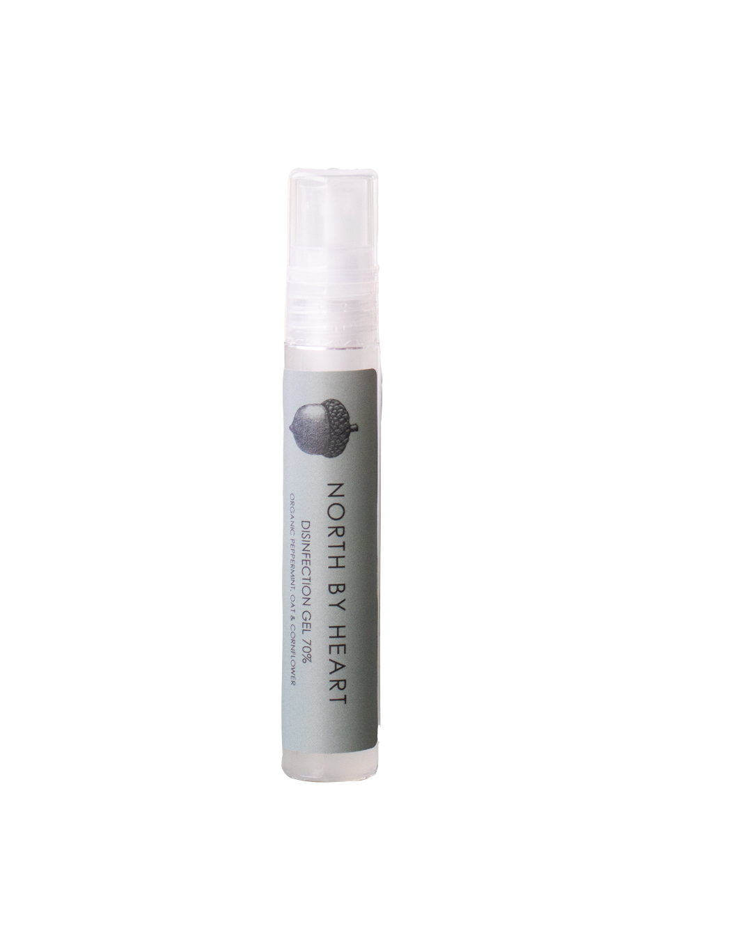North by Heart, håndsprit gel med 70% sprit og pebermynte duft 20 ml.
